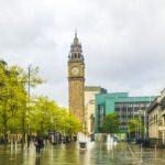 Der Schiefe Turm Von Belfast, Albert Memorial Clock Tower, Queen's Square