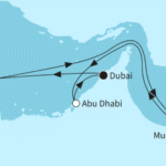  Reiseroute Map
