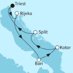 Reiserouten Sonnenseiten Der Adria